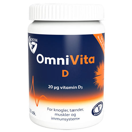 Biosym Omnivita D | 120 kapsler fra Biosym