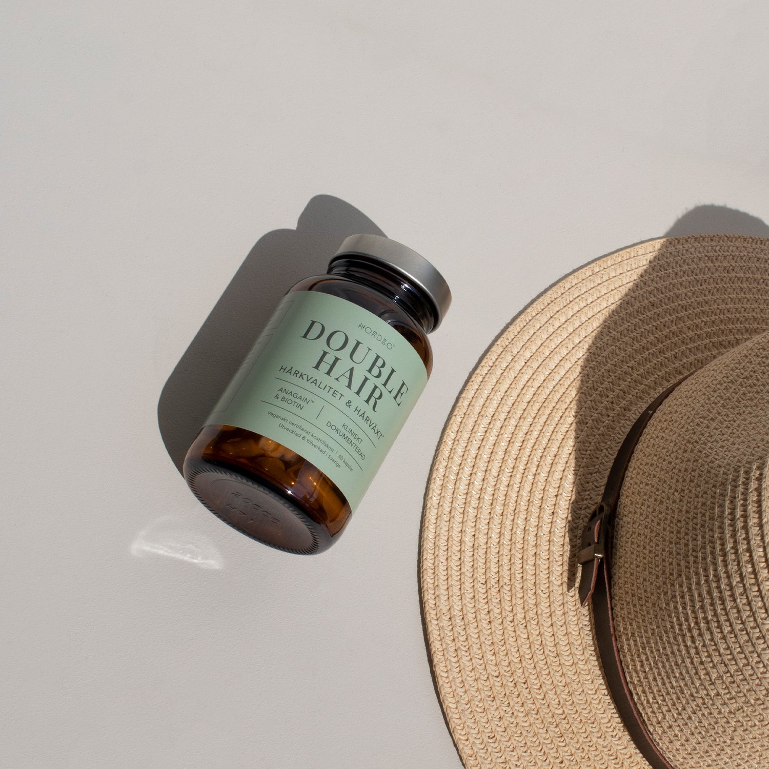 NORDBO Double Hair | 60 kapsler
