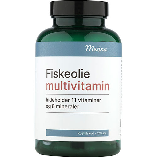Mezina fiskeolje multivitamin | 120 stk