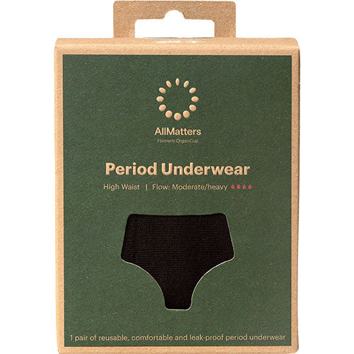 AllMatters High Waist Underwear Moderate/heavy | Str. L