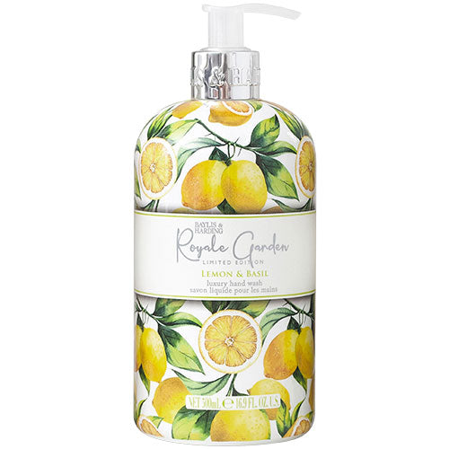 Lemon & Basil Hand Wash fra Baylis & Harding Royale Garden
