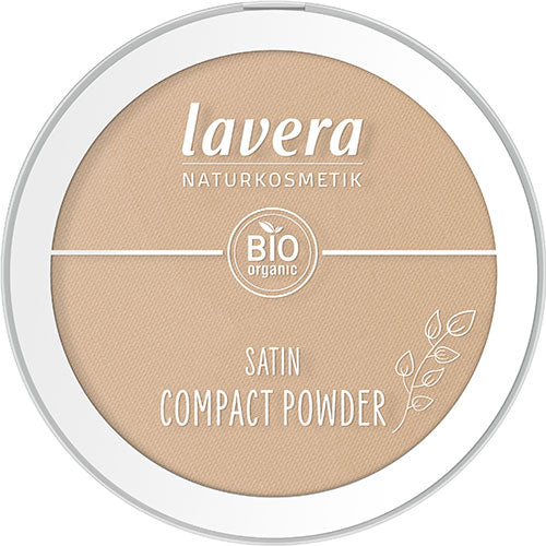 lavera Satin Compact Powder (9.5 gr) | Tanned 03 fra lavera