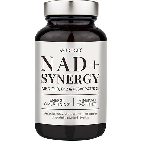 NORDBO Nad+ Synergy | 40 kapsler fra NORDBO