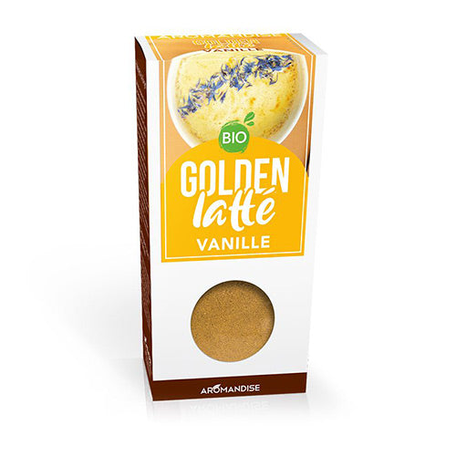 Golden latté Vanilje Økologisk fra Aromandise