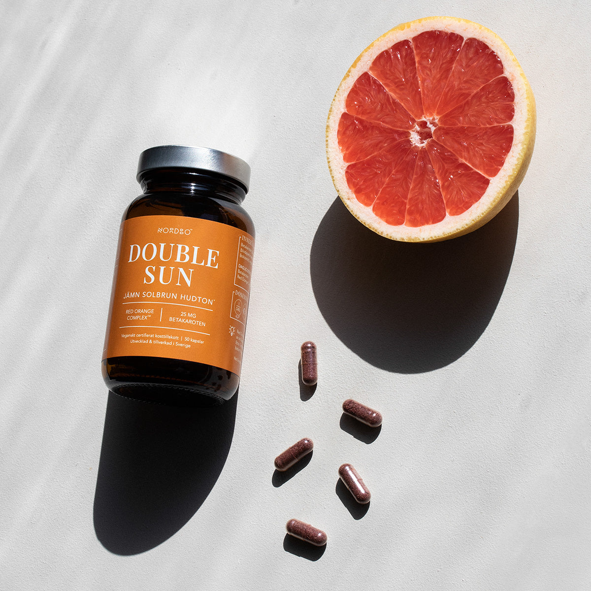 NORDBO Double Sun | 50 kapsler fra NORDBO