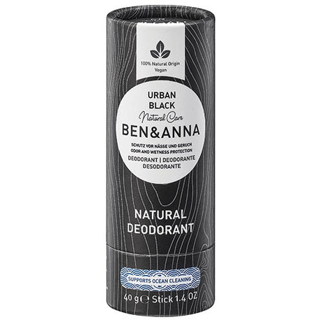 Ben & Anna Deodorant (40 gr) | Urban Black fra Ben & Anna