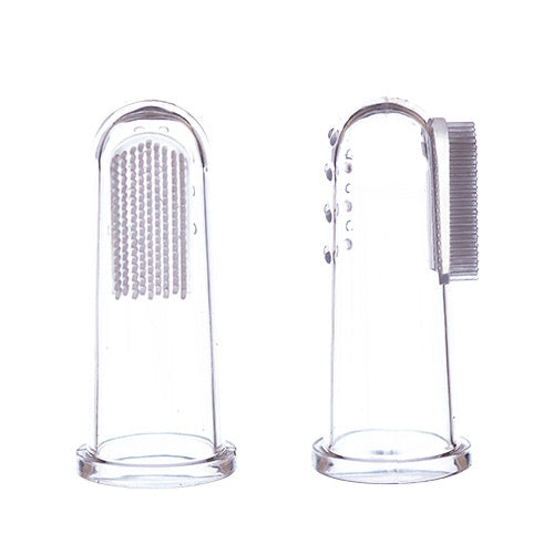 Barn Fingertannbørste 6-8mån Silikon fra JackNJill