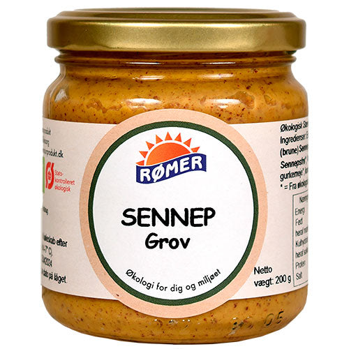 Sterk Sennep Øko fra Rømer