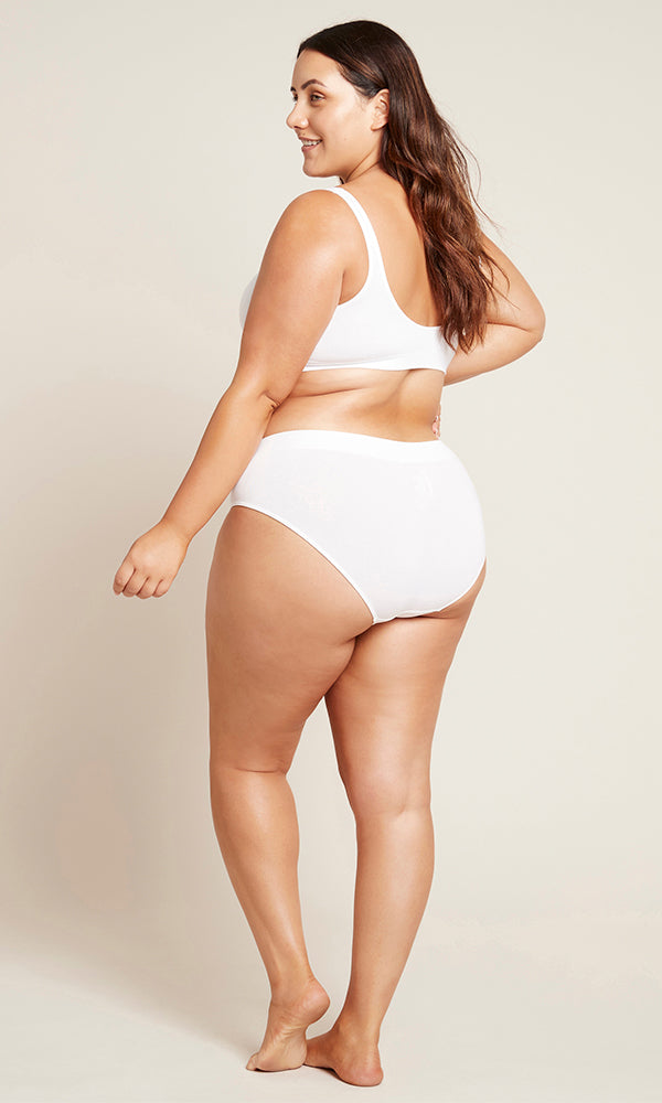 Boody Classic Bikini Hvid | Str. L fra Boody