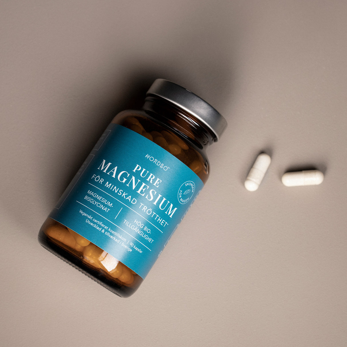 NORDBO Pure Magnesium | 90 kapsler