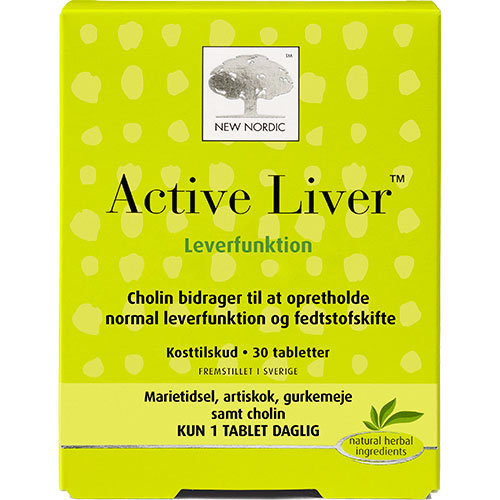 New Nordic Active Liver | 30 Tabl. fra New Nordic