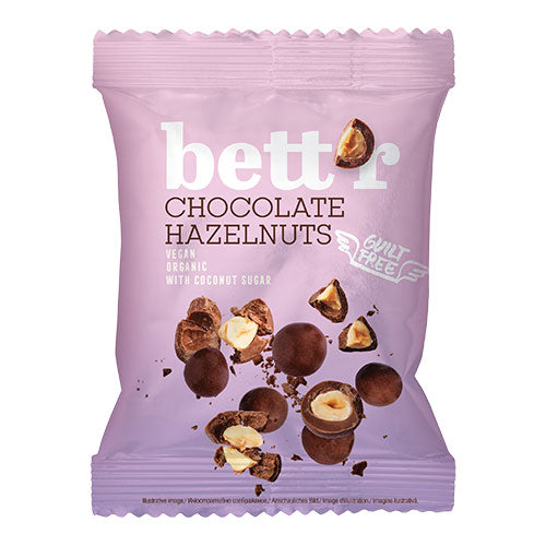 Vegan Sjokolade Hasselnøtter Ø fra bett’r
