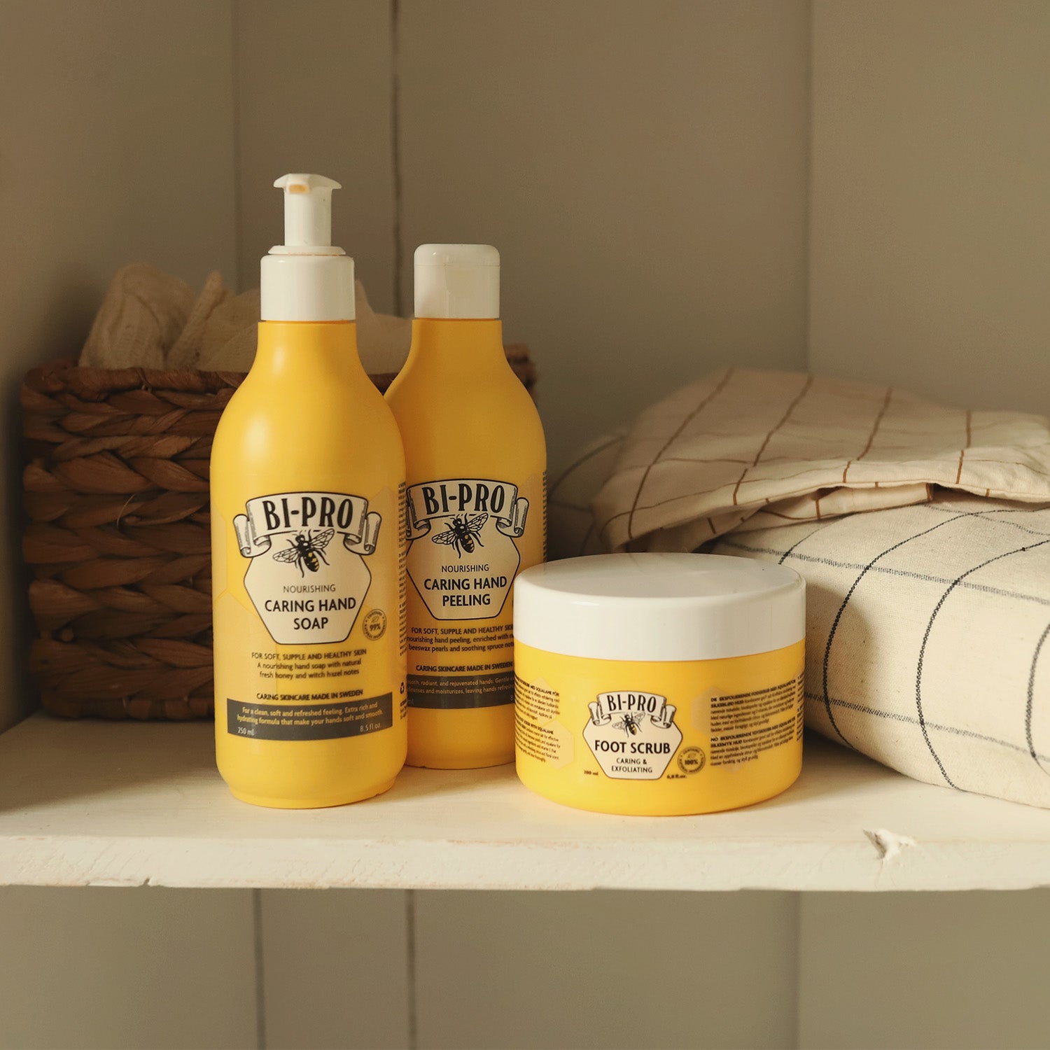 Eksfolierende Fotskrubb fra BI-PRO