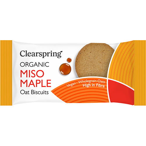 Miso Maple Havrekjeks Økologisk fra Clearspring