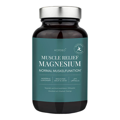 NORDBO Muscle Relief Magnesium | 90 kapsler fra NORDBO