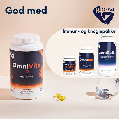 Biosym Omnivita D | 360 kapsler fra Biosym