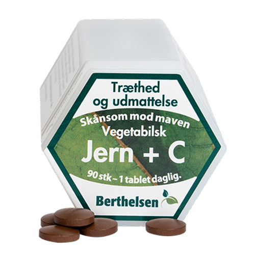 Jern + C-Vitamin Tabletter fra Berthelsen