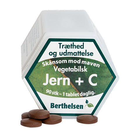 Jern + C-Vitamin Tabletter fra Berthelsen