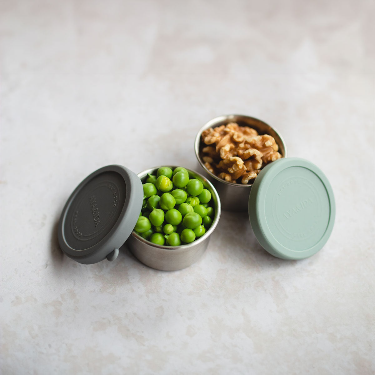 Snack-beholder Mørk Grå/Mintgrønn fra AYA&IDA