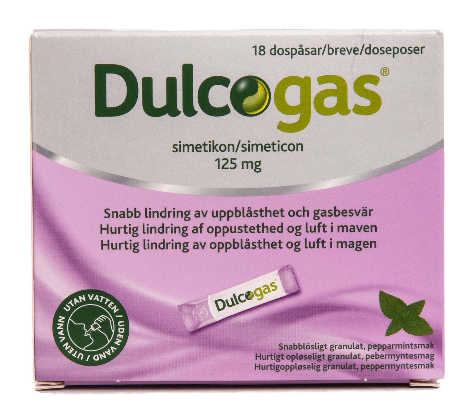 Dulcogas Peppermint fra Dulcolax