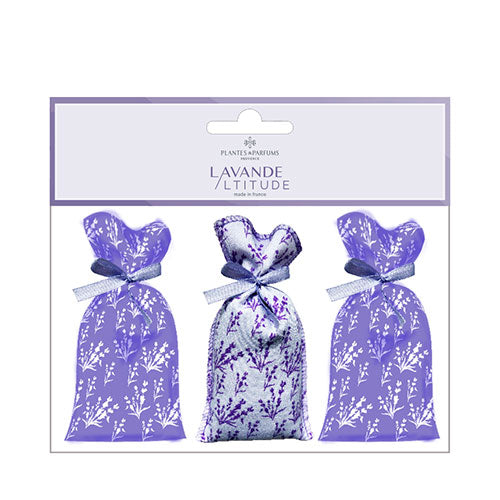 Plantes & Parfums Lavendelposer - Indh. 3 Stk, 3x18g fra Plantes & Parfums