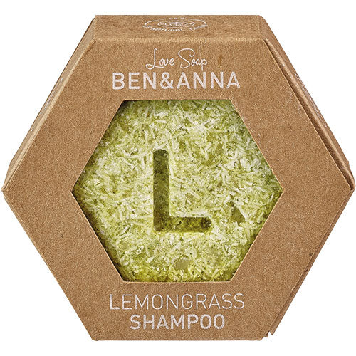 Ben & Anna Love Soap (60 gr) | Lemongrass Shampoo Bar fra Ben & Anna