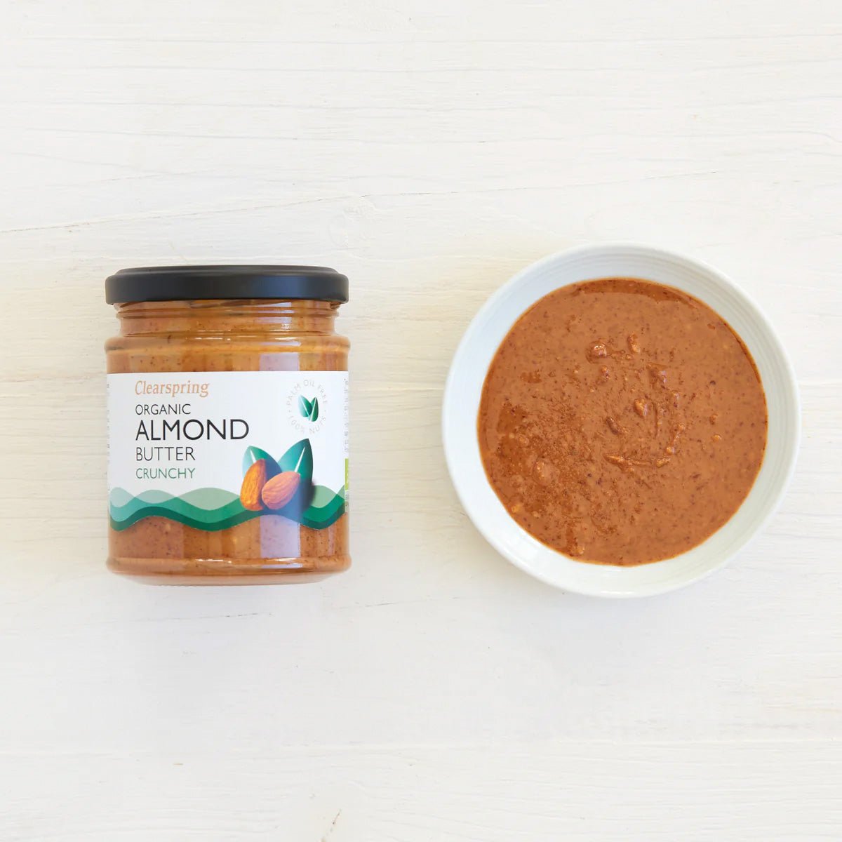 Almond Butter Crunchy Ø fra Clearspring