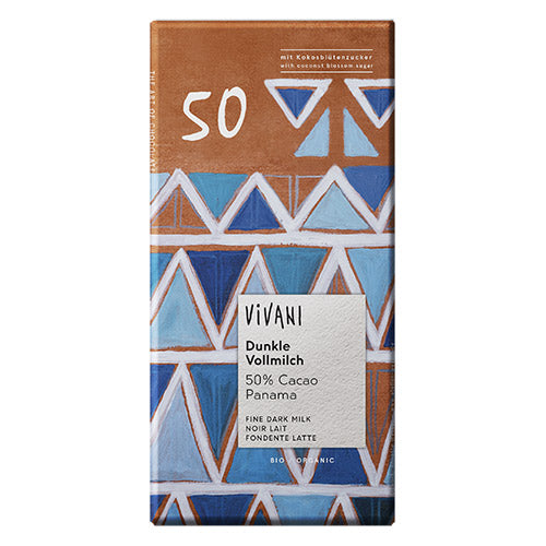 Santo Domingo Sjokolade 50% Ø fra Vivani