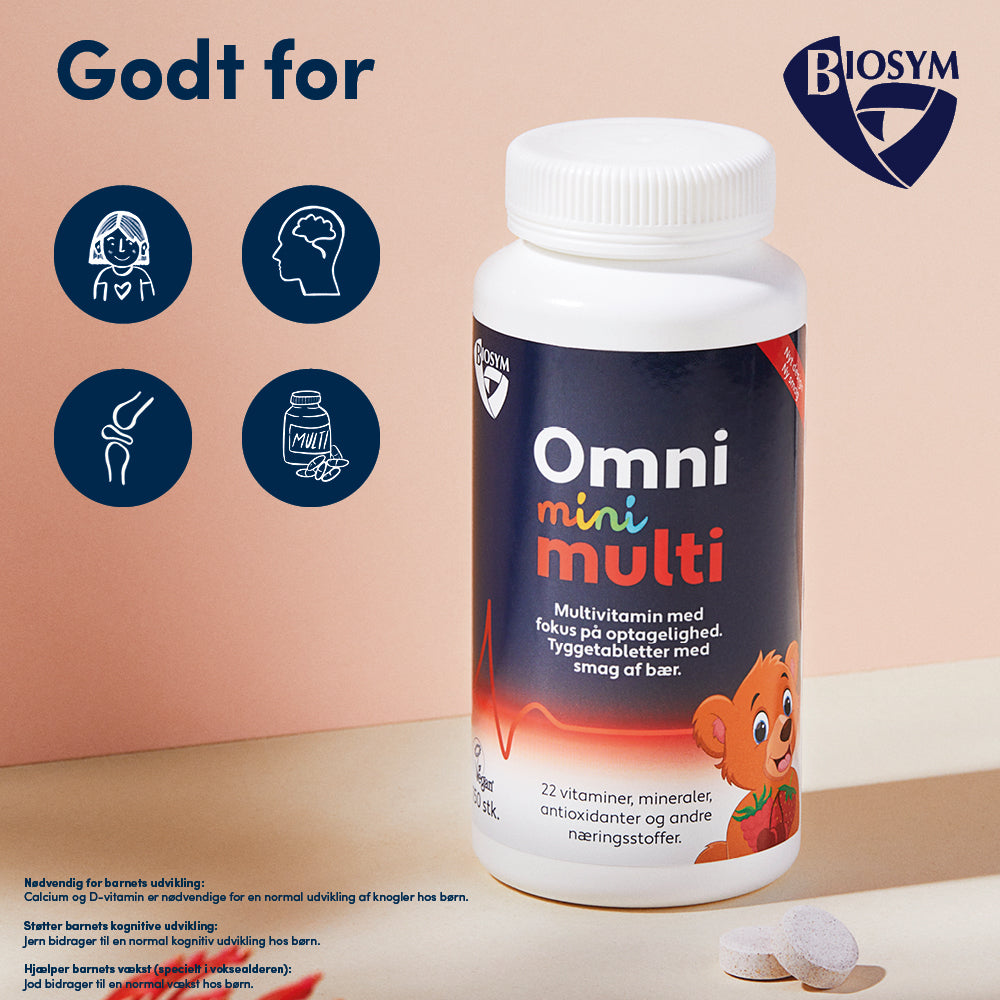 Biosym Omnimini Multi | 150 Tabl. fra Biosym