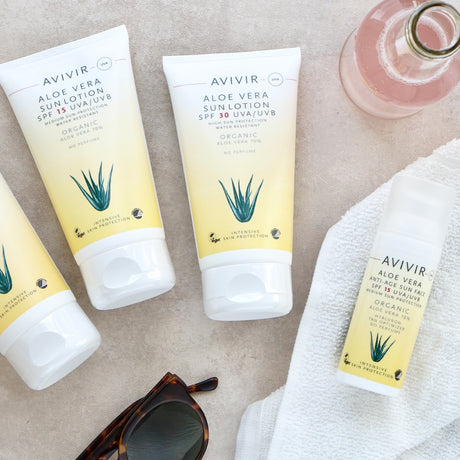 Aloe Vera Sun Lotion Spf15 fra Avivir
