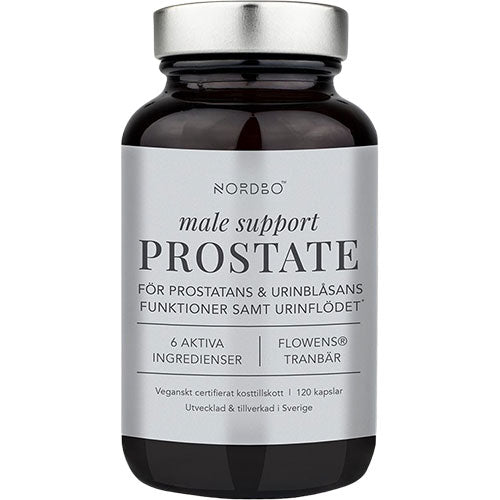 NORDBO Male Support Prostate | 120 kapsler fra NORDBO