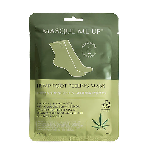 Masque me up Hemp Foot Peeling Mask fra Masque me up
