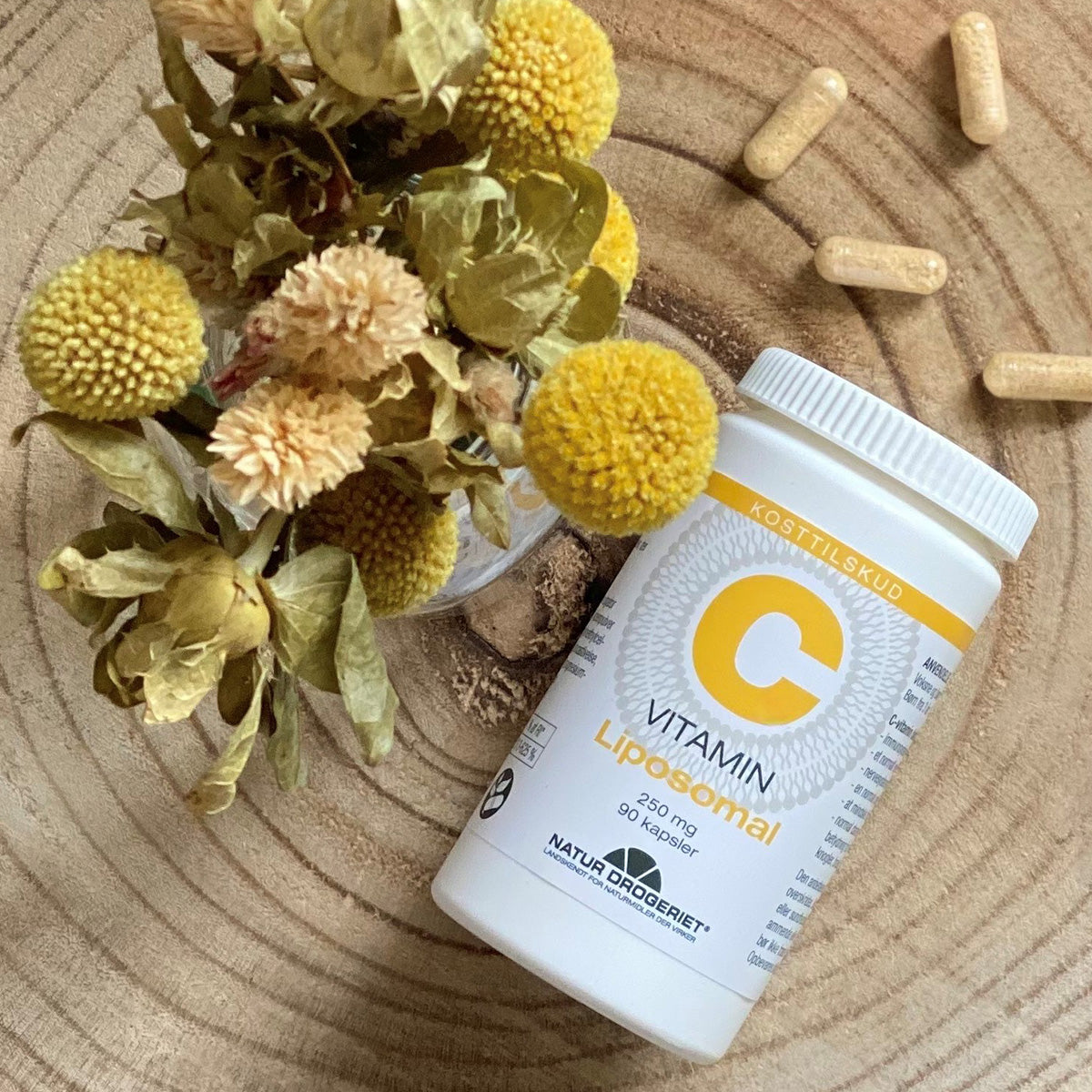 Natur-Drogeriet Liposomal C-vitamin | 90 kapsler fra Natur-Drogeriet