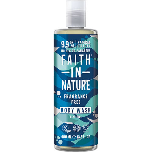 Showergel Fragrance Free Faith In Nature fra Faith in Nature