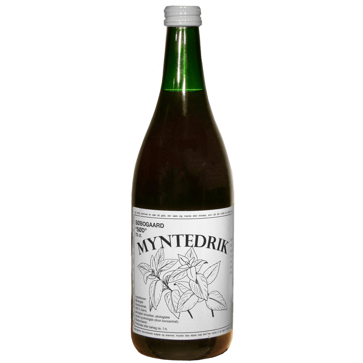 Søbogaard Mintdrikk Økologisk | 73 cl fra Søbogaard