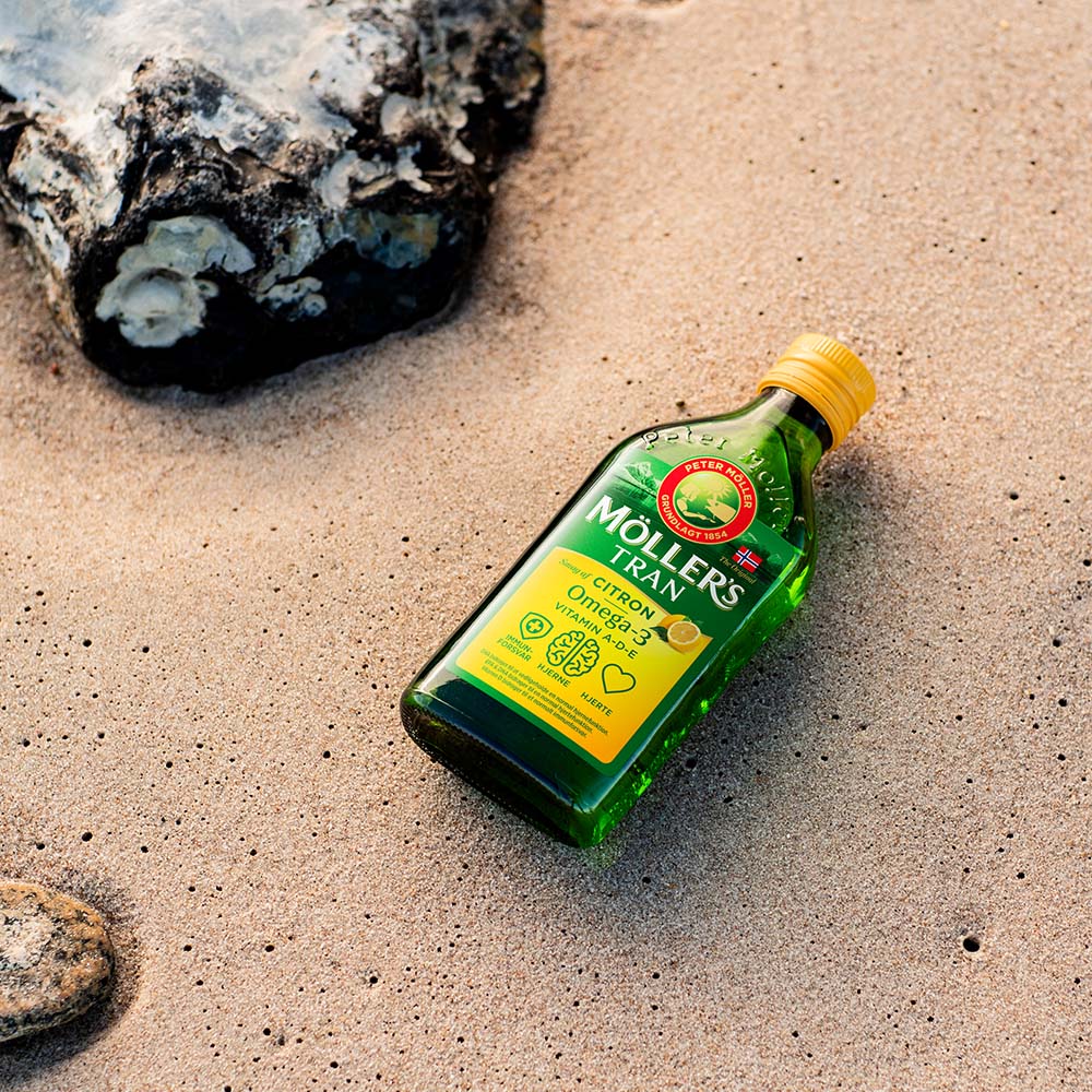 Fiskeolje m. Sitrus Omega 3 fra Möller's Tran