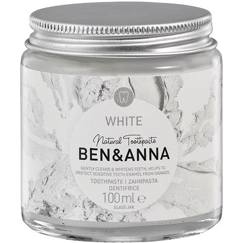 Ben & Anna Toothpaste (100 ml) | White - Fluoride Free fra Ben & Anna