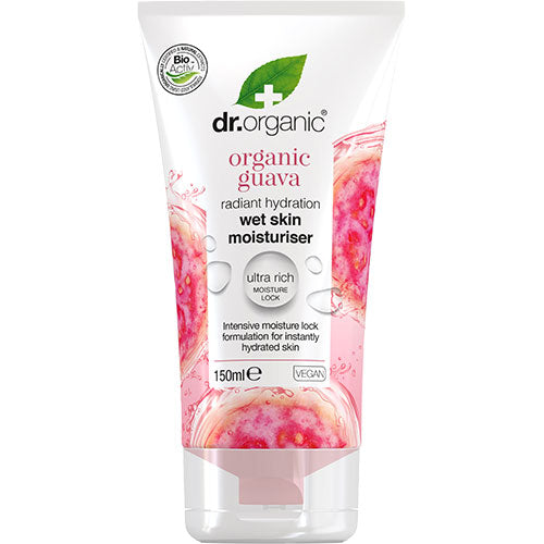 Dr. Organic Guava Wet Skin Moisturiser | 150 ml fra Dr. Organic