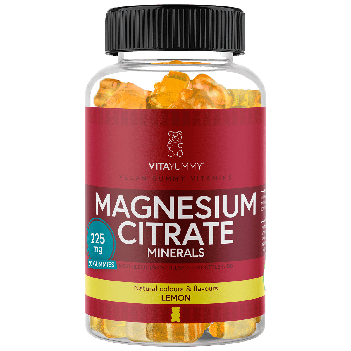 VitaYummy Magnesium Citrate - Lemon | 60 stk