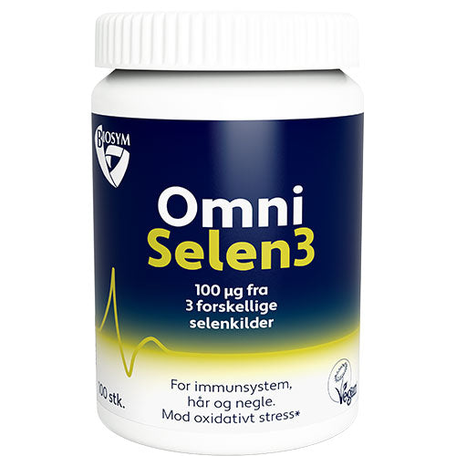 Biosym Omniselen3 | 100 Tabl. fra Biosym