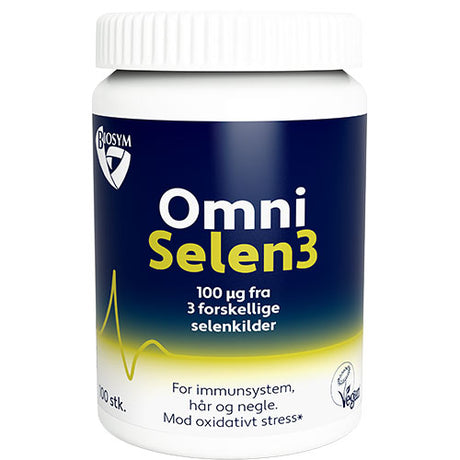Biosym Omniselen3 | 100 Tabl. fra Biosym