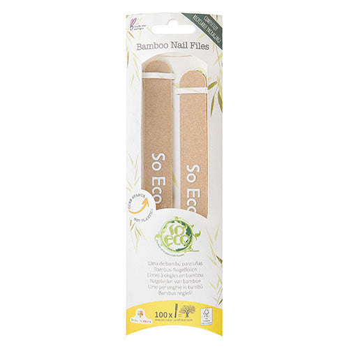 So Eco Bamboo Nail Files fra So Eco