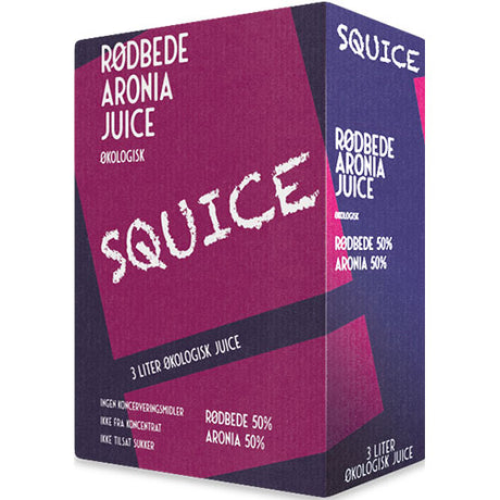 Rødbete- & Aronia (Svarsurbær) Juice Øko fra fra Squice
