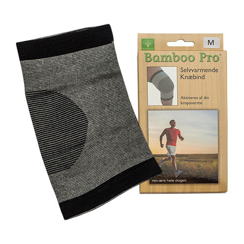 Knebandasje Selvoppvarmende fra Bamboo Pro