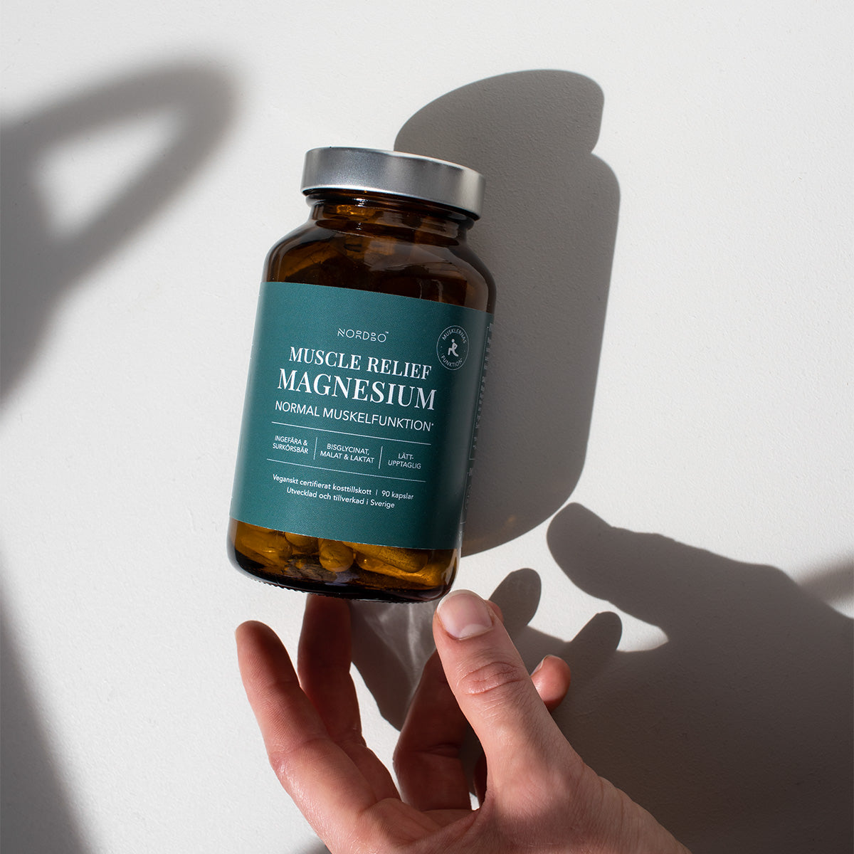 NORDBO Muscle Relief Magnesium | 90 kapsler fra NORDBO