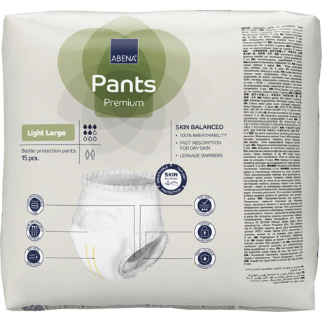 Pants Bukser Light L Inkontinens, Premium fra Abena