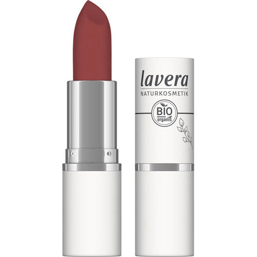 lavera Velvet Matt Lipstick Vivid Red 04 | 4 gr fra lavera