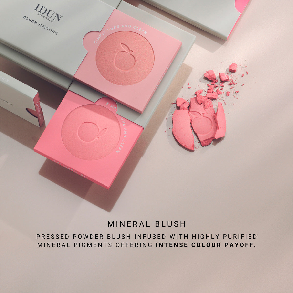 Blush - Hallon Rosenrosa fra IDUN minerals