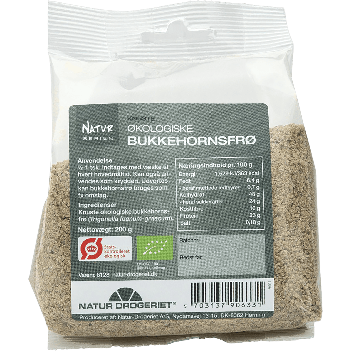 Natur-Drogeriet Bukkehornkløverfrø Økologisk | 200 g fra Natur-Drogeriet