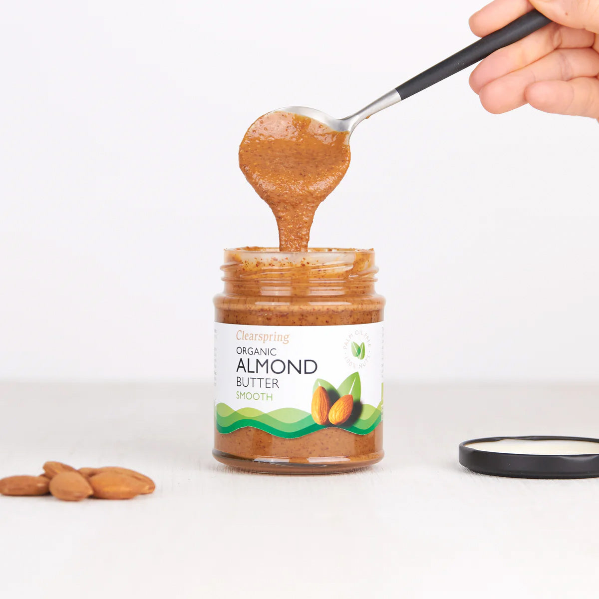 Almond Butter Smooth Ø fra Clearspring